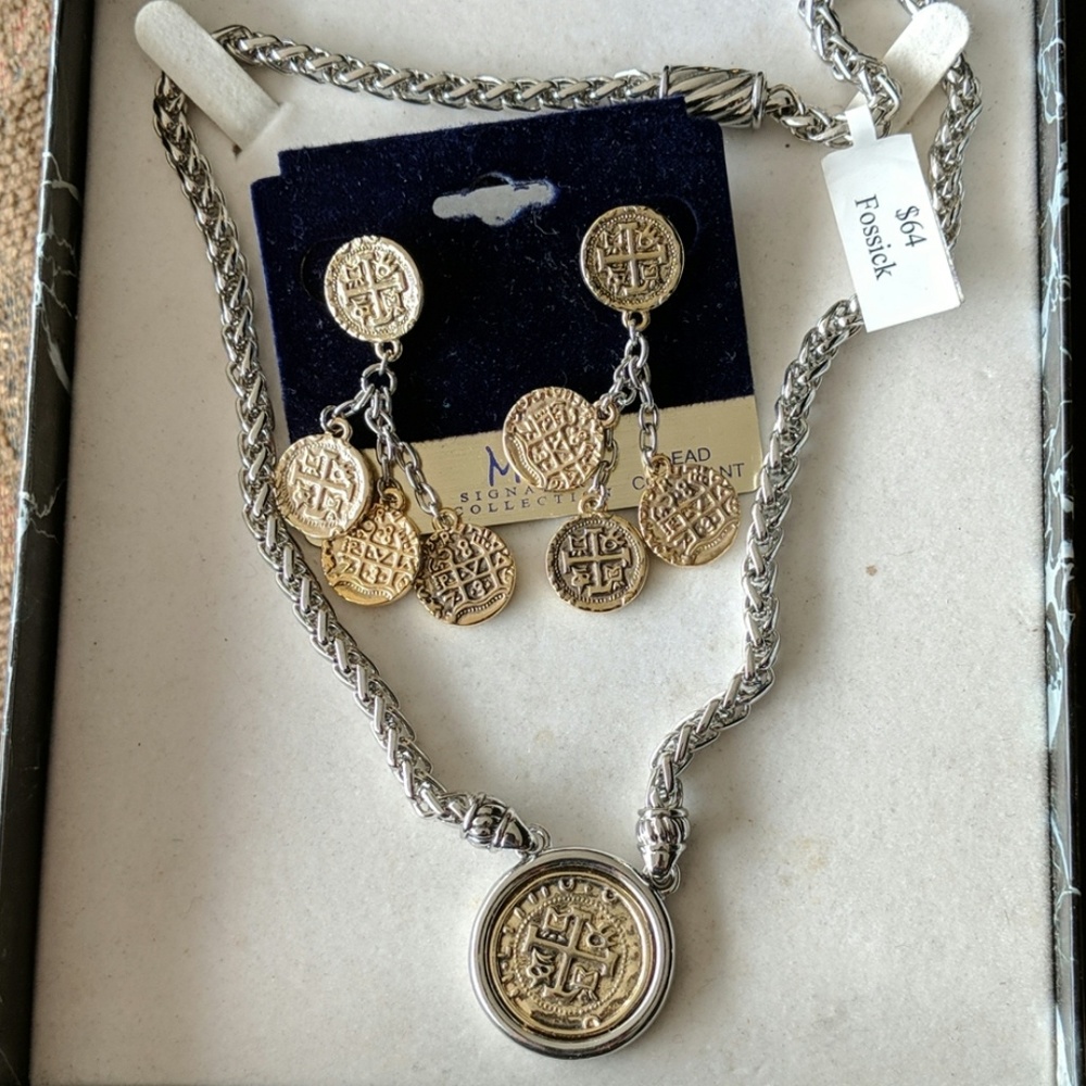 MX signature collection treasure coin jewelry set